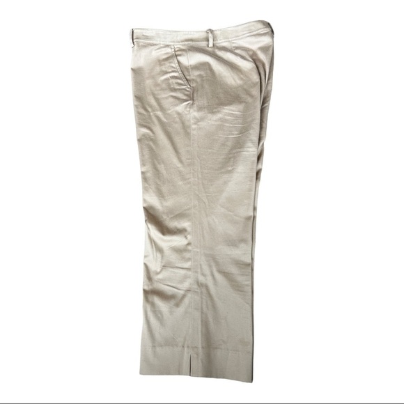 Lauren Ralph Lauren Tan slack capri pants womens 14 - Picture 3 of 8